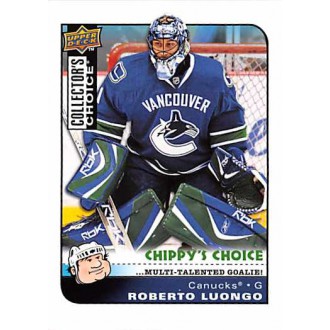 Řadové karty - Luongo Roberto - 2008-09 Collectors Choice No.295