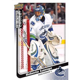 Řadové karty - Luongo Roberto - 2009-10 Collectors Choice No.138