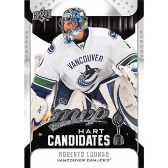 Insertní karty - Luongo Roberto - 2009-10 MVP Hart Candidates No.HC18