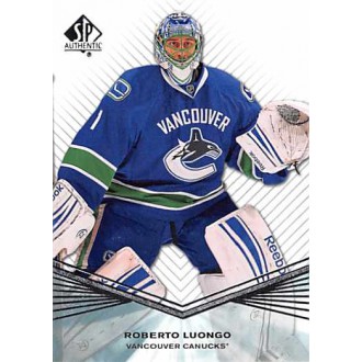 Řadové karty - Luongo Roberto - 2011-12 SP Authentic No.58