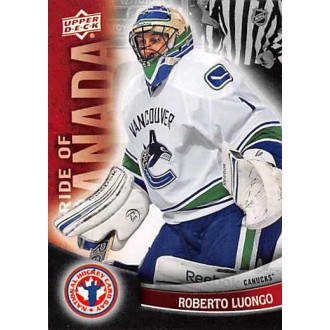Řadové karty - Luongo Roberto - 2011-12 Upper Deck National Hockey Card Day Canada No.8