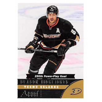 Řadové karty - Selanne Teemu - 2013-14 Score No.590