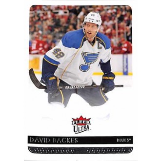 Řadové karty - Backes David - 2014-15 Ultra No.168