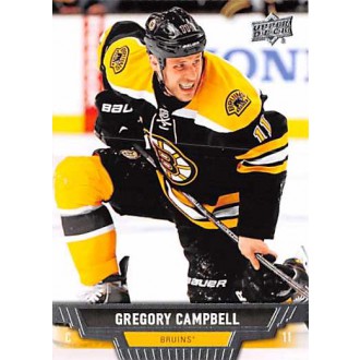 Řadové karty - Campbell Gregory - 2013-14 Upper Deck No.8