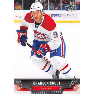 Řadové karty - Prust Brandon - 2013-14 Upper Deck No.12