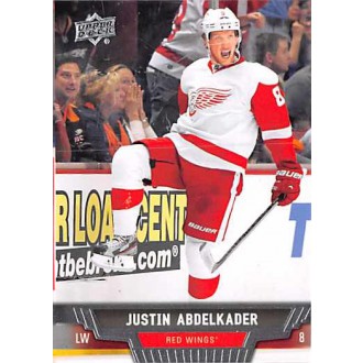 Řadové karty - Abdelkader Justin - 2013-14 Upper Deck No.102