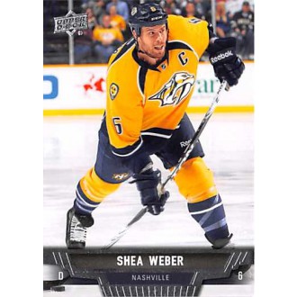 Řadové karty - Weber Shea - 2013-14 Upper Deck No.109
