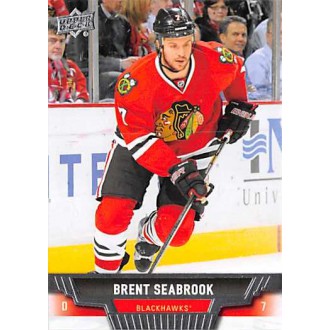 Řadové karty - Seabrook Brent - 2013-14 Upper Deck No.118
