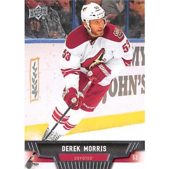 Řadové karty - Morris Derek - 2013-14 Upper Deck No.158