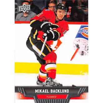 Řadové karty - Backlund Mikael - 2013-14 Upper Deck No.165