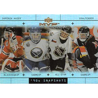 Insertní karty - Hašek Dominik - 1999-00 MVP 90s Snapshots No.S9