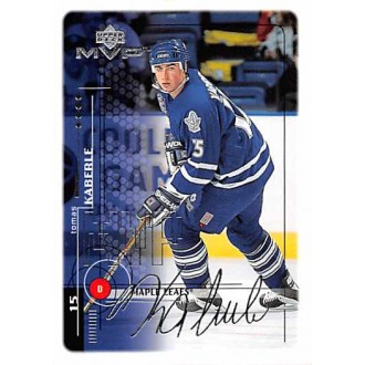 Češi v zámoří - Kaberle Tomáš - 1998-99 MVP Silver Script No.197