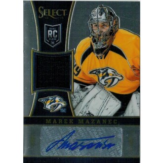 Podepsané karty - Mazanec Marek - 2013-14 Rookie Anthology Select Update Rookie Jersey Autograph Blue No.324