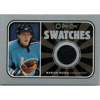 Jersey karty - Hossa Marián - 2006-07 O-Pee-Chee Swatches No.S-MH