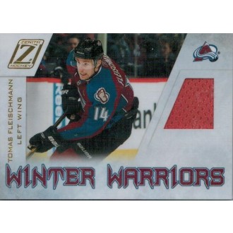 Jersey karty - Fleischmann Tomáš - 2010-11 Zenith Winter Warriors Materials  No.TF
