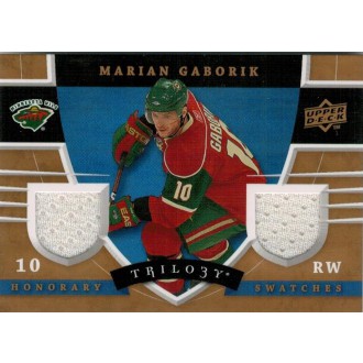 Jersey karty - Gáborík Marián - 2008-09 Trilogy Honorary Swatches No.HS-MG