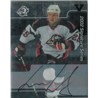 Podepsané karty - Varaďa Václav - 2015-16 ITG Final Vault 2001-02 BAP Signature Series Autographs No.54