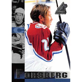 Řadové karty - Forsberg Peter - 1997-98 Pinnacle Inside No.8