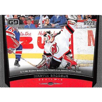 Řadové karty - Brodeur Martin - 1998-99 Upper Deck No.118
