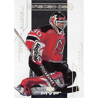 Insertní karty - Brodeur Martin - 2000-01 MVP Masked Men No.MM5