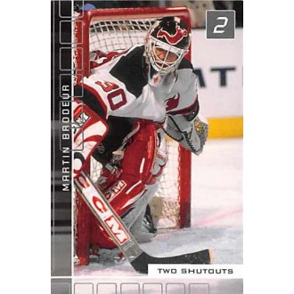Insertní karty - Brodeur Martin - 2001-02 BAP Memorabilia He Shoots He Scores Points No.11