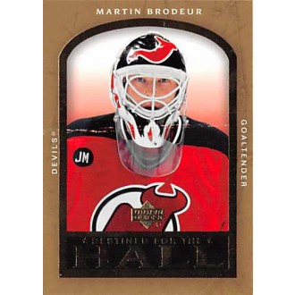 Insertní karty - Brodeur Martin - 2005-06 Upper Deck Destined for the Hall No.DH2