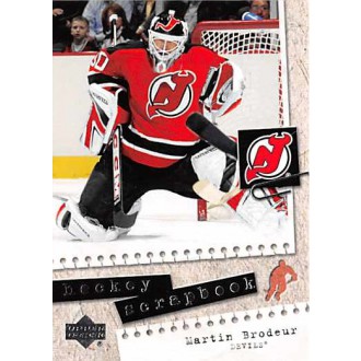 Insertní karty - Brodeur Martin - 2005-06 Upper Deck Scrapbook No.HS30