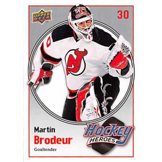 Insertní karty - Brodeur Martin - 2009-10 Upper Deck Hockey Heroes Martin Brodeur No.HH13