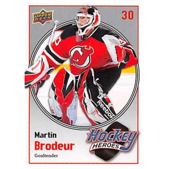 Insertní karty - Brodeur Martin - 2009-10 Upper Deck Hockey Heroes Martin Brodeur No.HH14