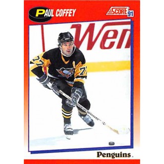 Řadové karty - Coffey Paul - 1991-92 Score Canadian Bilingual No.115