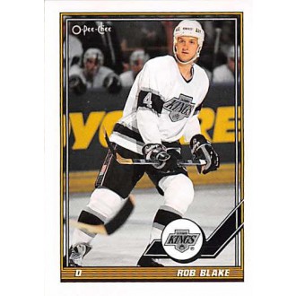 Řadové karty - Blake Rob - 1991-92 O-Pee-Chee No.112