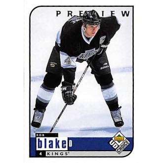 Paralelní karty - Blake Rob - 1998-99 UD Choice Preview No.95
