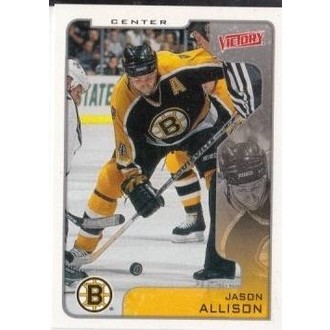 Řadové karty - Allison Jason - 2001-02 Victory No.30