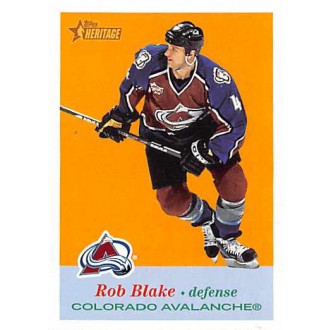Řadové karty - Blake Rob - 2001-02 Topps Heritage No.69