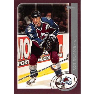 Řadové karty - Blake Rob - 2002-03 Topps No.203