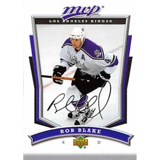 Řadové karty - Blake Rob - 2007-08 MVP No.152