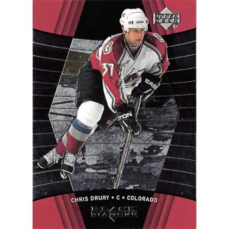 Řadové karty - Drury Chris - 1999-00 Black Diamond No.27