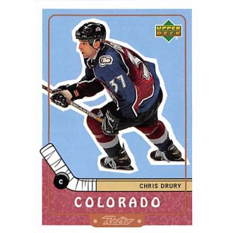 Řadové karty - Drury Chris - 1999-00 Retro No.23