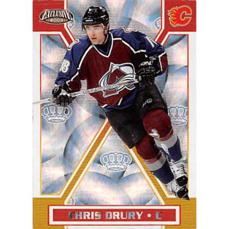 Řadové karty - Drury Chris - 2002-03 Exclusive No.22