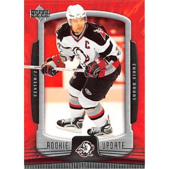 Řadové karty - Drury Chris - 2005-06 Rookie Update No.11