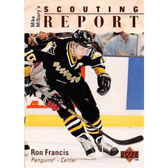 Řadové karty - Francis Ron - 1995-96 Upper Deck No.255