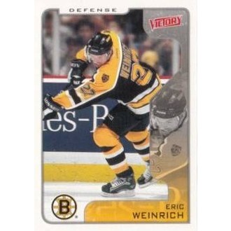 Řadové karty - Weinrich Eric - 2001-02 Victory No.32