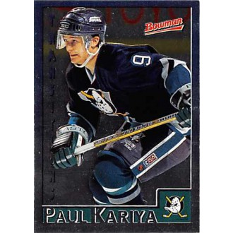 Paralelní karty - Kariya Paul - 1995-96 Bowman Foil No.90