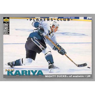 Paralelní karty - Kariya Paul - 1995-96 Collectors Choice Players Club  No.159