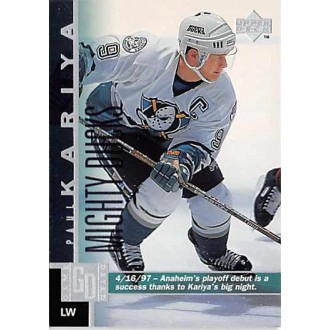 Řadové karty - Kariya Paul - 1997-98 Upper Deck No.211