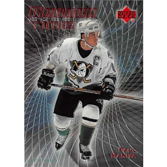 Insertní karty - Kariya Paul - 1999-00 Upper Deck Crunch Time No.CT29