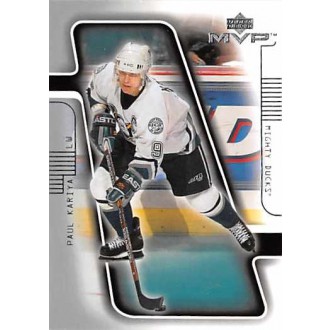 Řadové karty - Kariya Paul - 2001-02 MVP No.2