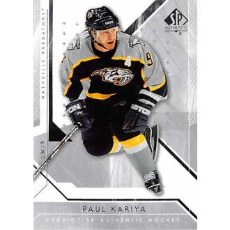 Řadové karty - Kariya Paul - 2006-07 SP Authentic No.46