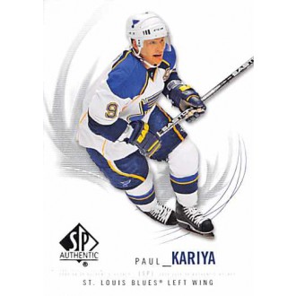 Řadové karty - Kariya Paul - 2009-10 SP Authentic No.27