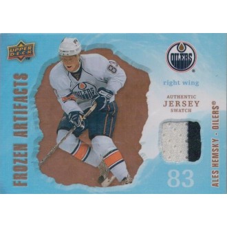 Jersey karty - Hemský Aleš - 2008-09 Artifacts Frozen Artifacts No.FA-AH